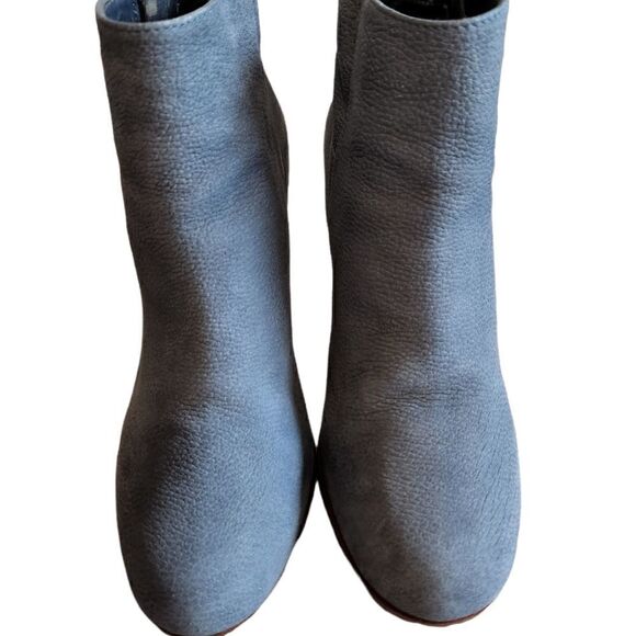 Cole Haan Blue Suede Ankle Booties - Picture 2 of 8